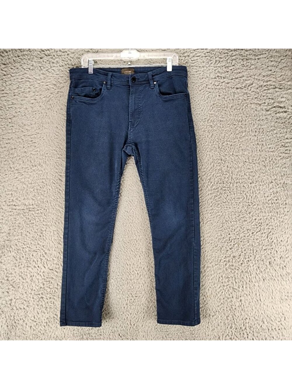 Jachs Jeans Mens 34x30 Blue Stretch Denim Straight Leg